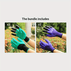 Waterproof Garden Gloves for Digging Planting Weeding