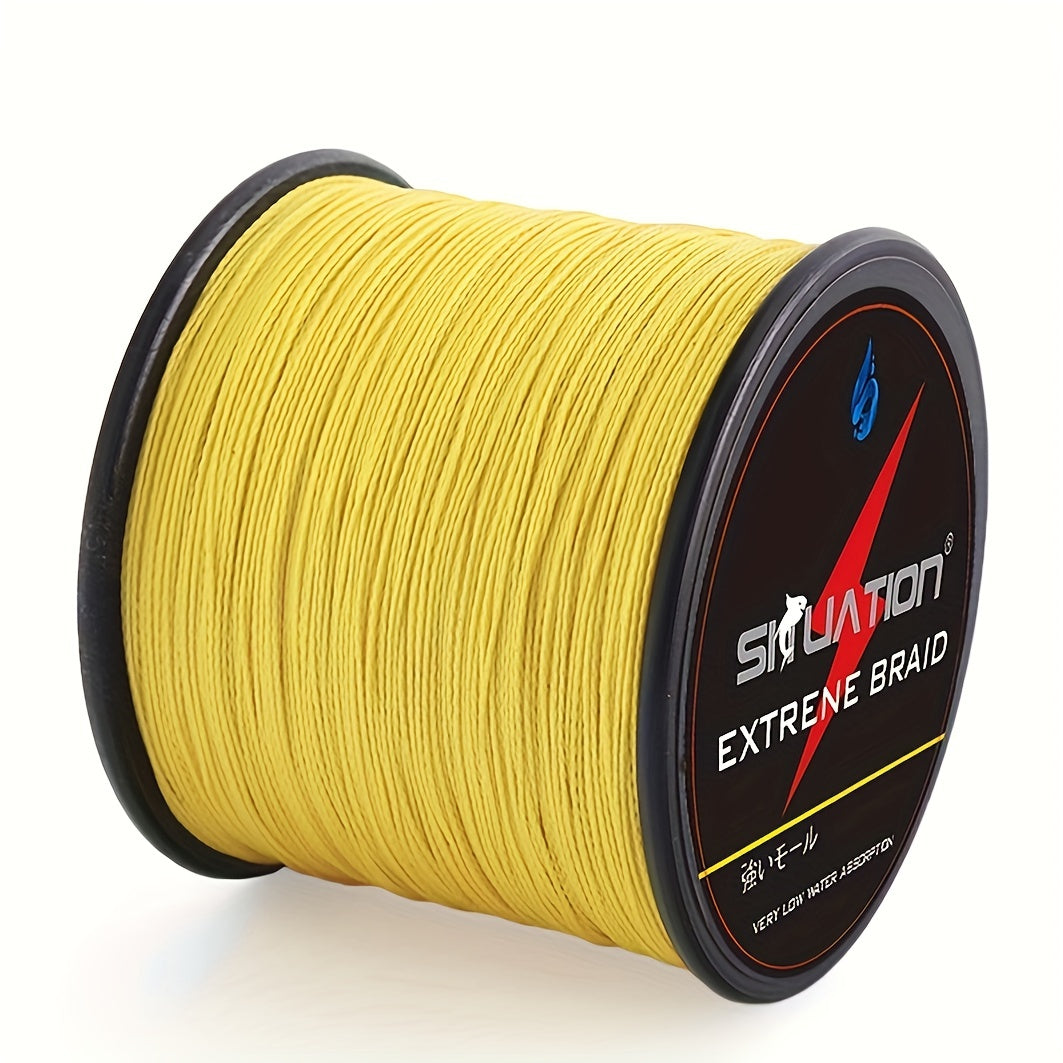Smooth Casting 4 Strand Braided Fishing Line 500m Anti Abrasion 10 20 30 40 80lb