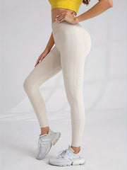 Seamless High Waist Yoga Leggings Tummy Control Butt Lift