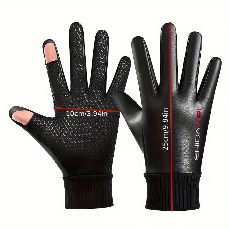 Winter Cycling Gloves Windproof Waterproof Non-slip Warm