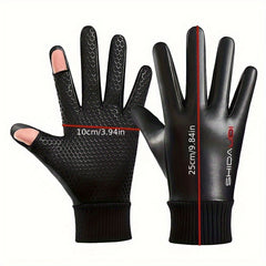 Winter Cycling Gloves Windproof Waterproof Non-slip Warm