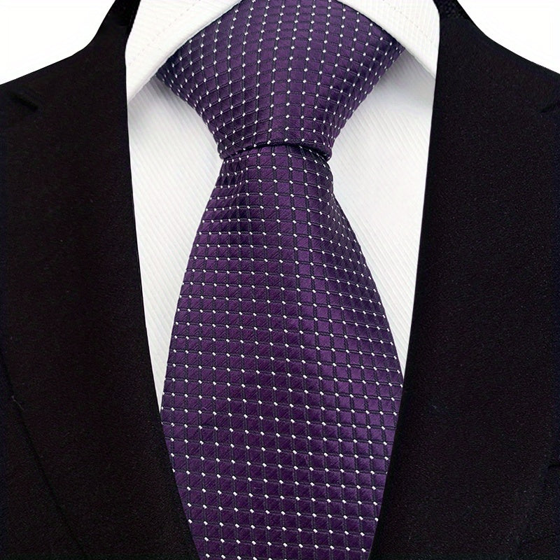 Dragon Pattern Tie Brocade Fabric Festive Chinese Necktie