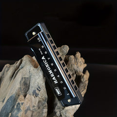 10 Holes Blues Harmonica Musical Instrument Holiday Gift Mini