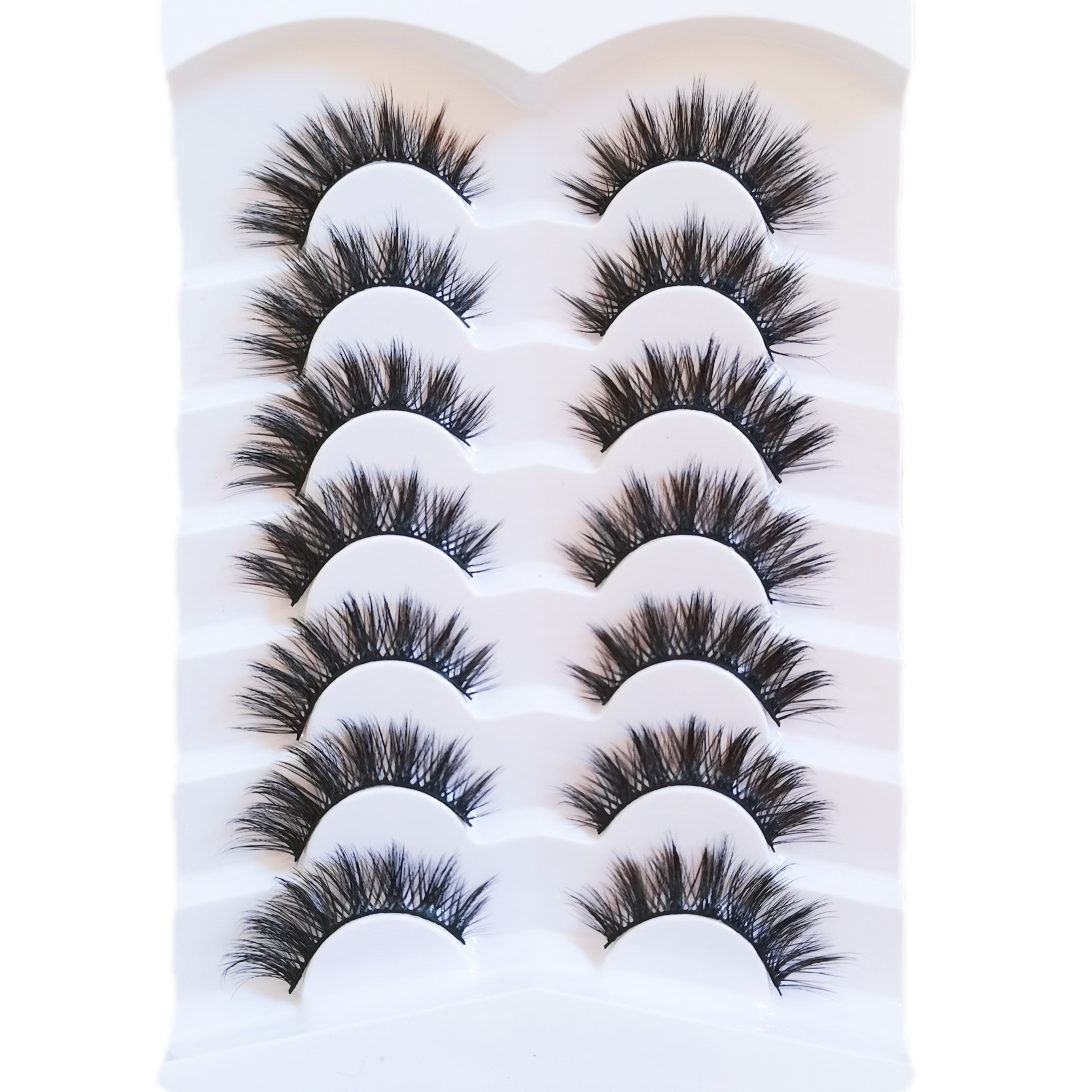 Natural Thick False Eyelashes Long Slender Volume Soft Fluffy Lashes