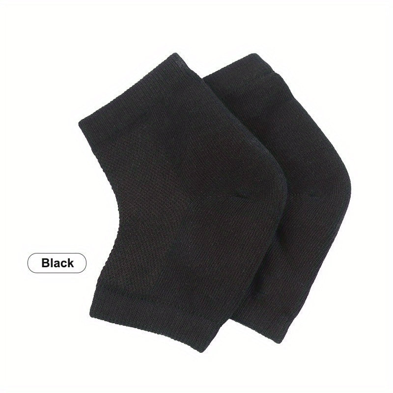 2pcs Silicone Gel Foot Protectors for Cracked Feet EU35-46 US Women 5-12
