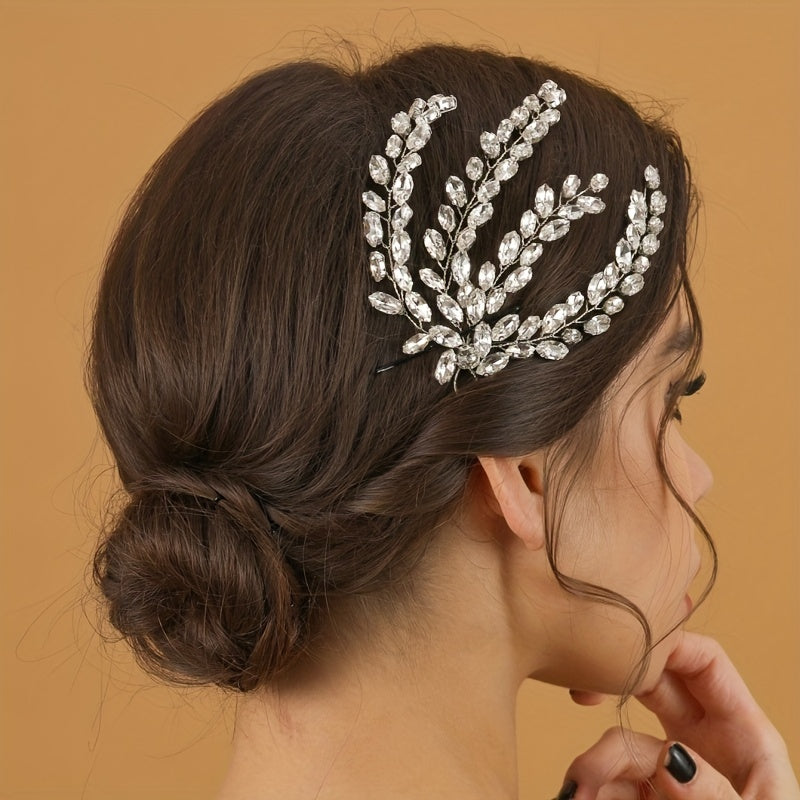 Crystal Bridal Head Piece Headwear Head Hoop Wedding Hair Accessories