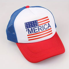 Tiger Print Trucker Hat Mesh Baseball Cap Adjustable Sunshade Dad Hats