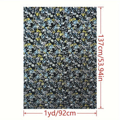 1yd Faux Cotton Fabric Diy Cloth Pants Dress Fabric Diy Quilt Covering Fabric