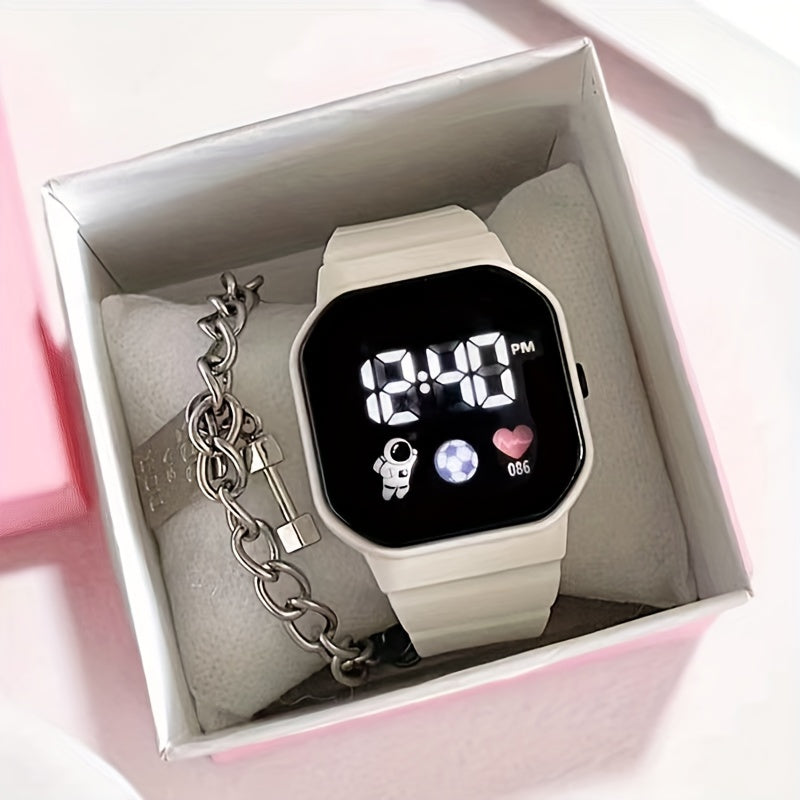 Unisex LED Watch Kids Electronic Watch - Assorted Colors