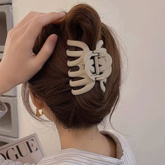 2pcs Casual Hair Clips Claw Clips Daily Decorative Hair Accessories For Girls