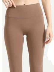 High Waist Fleece Yoga Leggings Soft Slim Fit Sports Pants