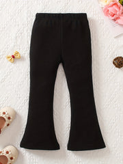 Girls Flared Pants with Bell Bottom for Autumn & Winter