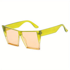 Y2K Large Square Sunglasses UV400 Sun Shades