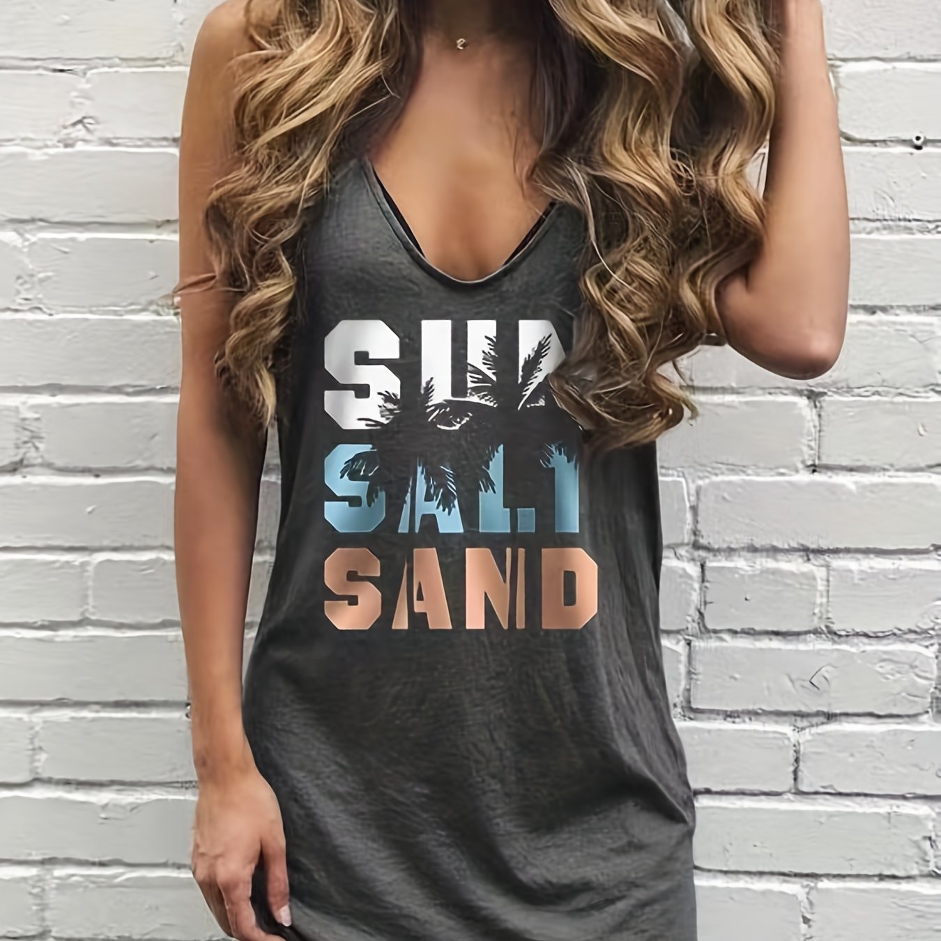 Sleeveless Tank Dress for Spring & Summer Women's Clothing