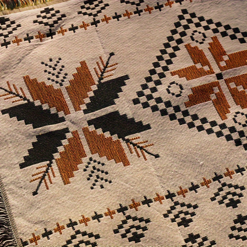 Camping Blanket Picnic Mat Bohemian Carpet Tent - Moisture proof - Thickened
