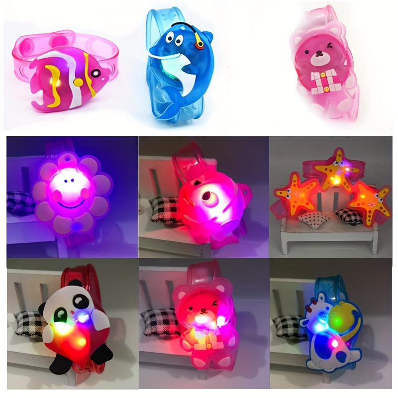 Kids Glitter Silicone Bracelet Toy - Mixed Random Hair