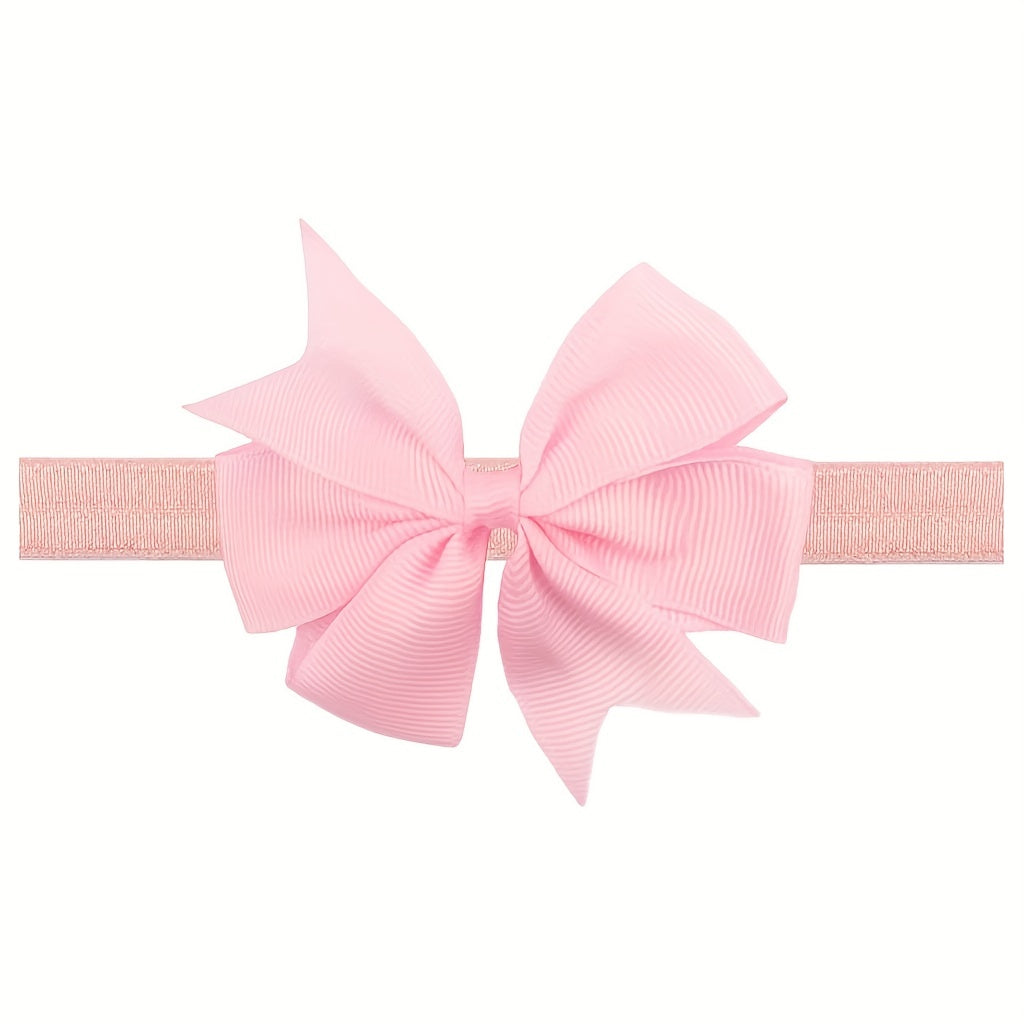 Cute Ribbon Dovetail Bow Headband for Baby Girls