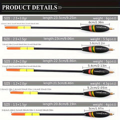 5pcs High Sensitive Fishing Float For Rock Fishing