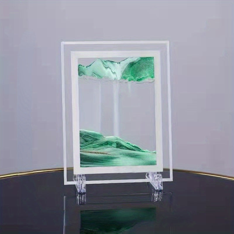 Square 3D Sand Painting Office Gift