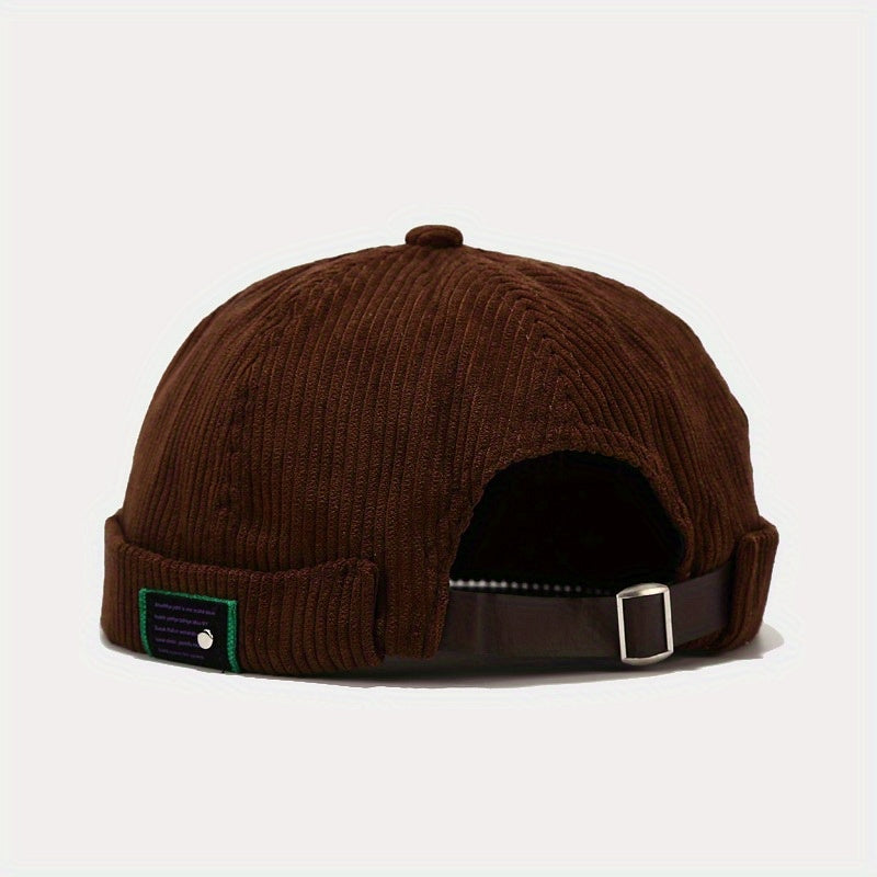 Rolled Cuff Hip Hop Beanie Hat for Men