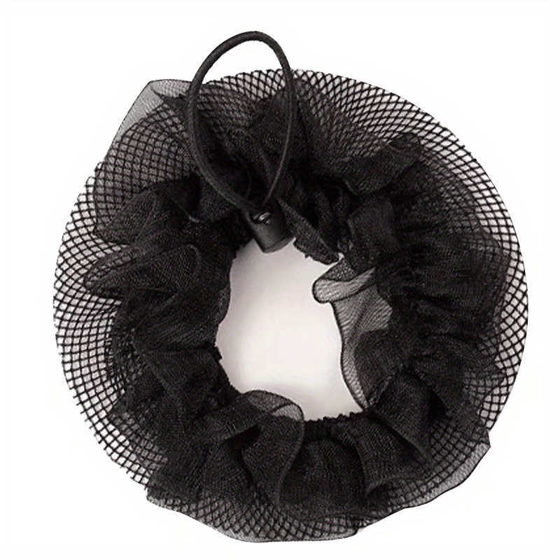 Drawstring Hairnet Elastic Nylon Hairnet for Ballet Dance Hair Accessories