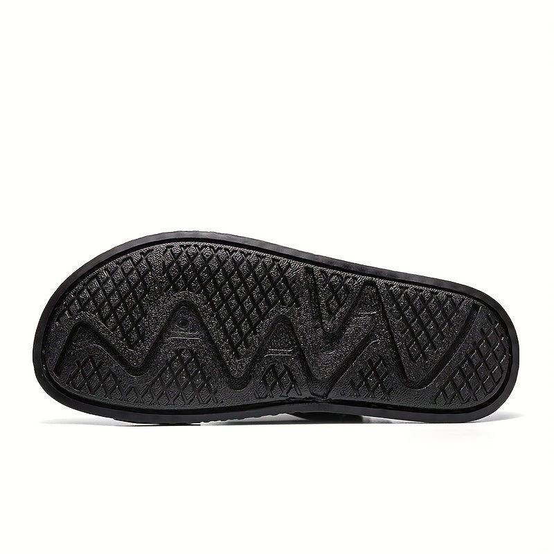 Men's Wear Resistant Non Slip Sandals Quick Drying Comfy Slides Beach Shoes