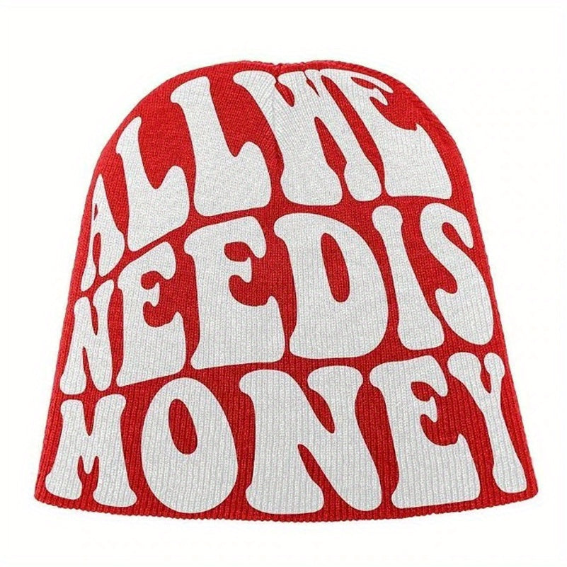 Unisex Y2K Beanie Hip Hop Knit Hat Warm Skull Cap