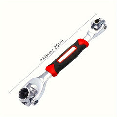 52 in 1 Socket Wrench 8-19mm Handle & Rotating Bone Universal Repair Tool