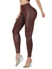 Women's High Waisted Tummy Control Leggings