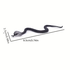 12pcs Mini Reptile Dolls Wild Vinyl Animal Model Set