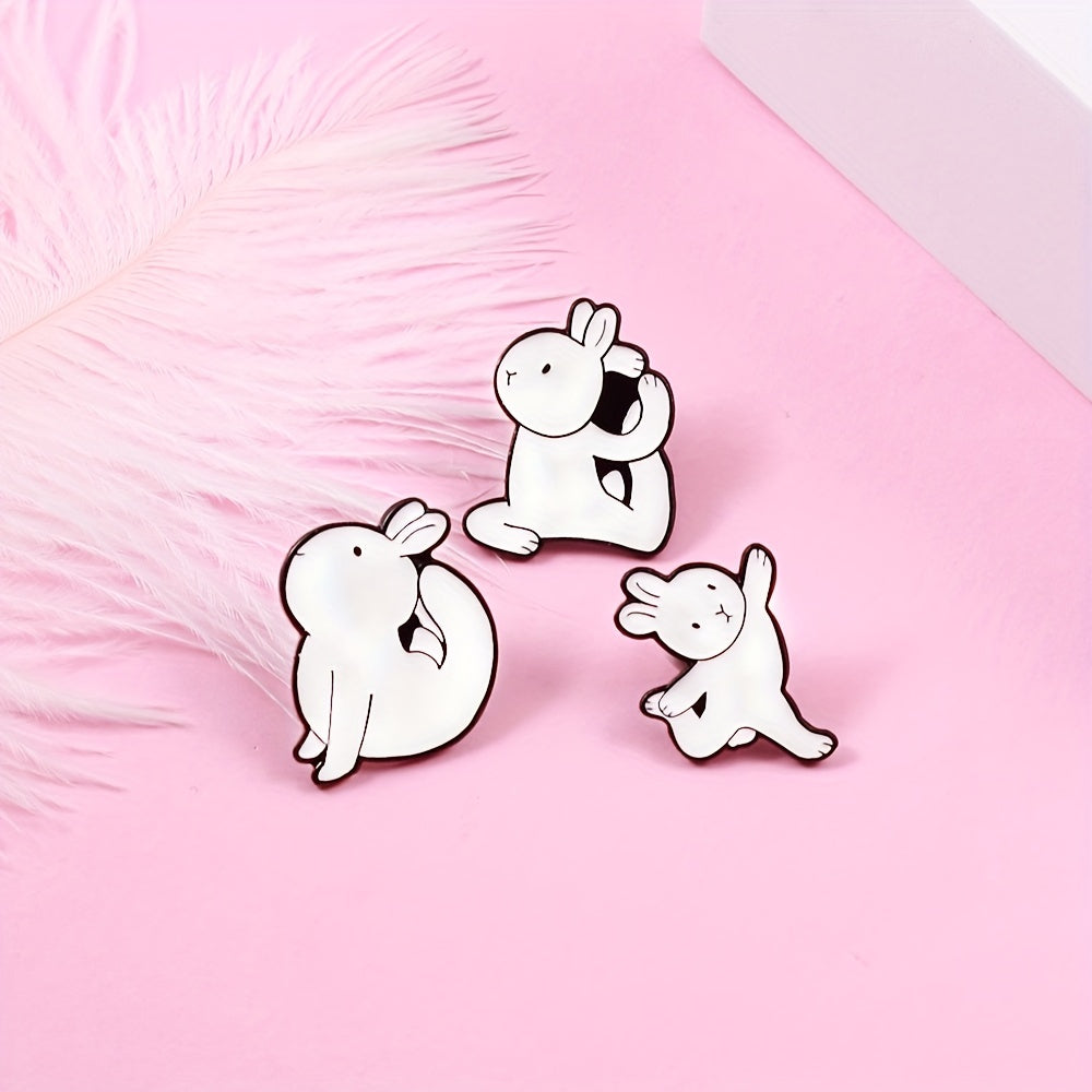 Bunny Ballet Dancer Pin for Girls