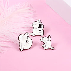 Bunny Ballet Dancer Pin for Girls