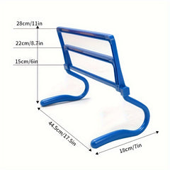 4pcs Folding Football Training Hurdles Adjustable Hurdle For Agility Training
