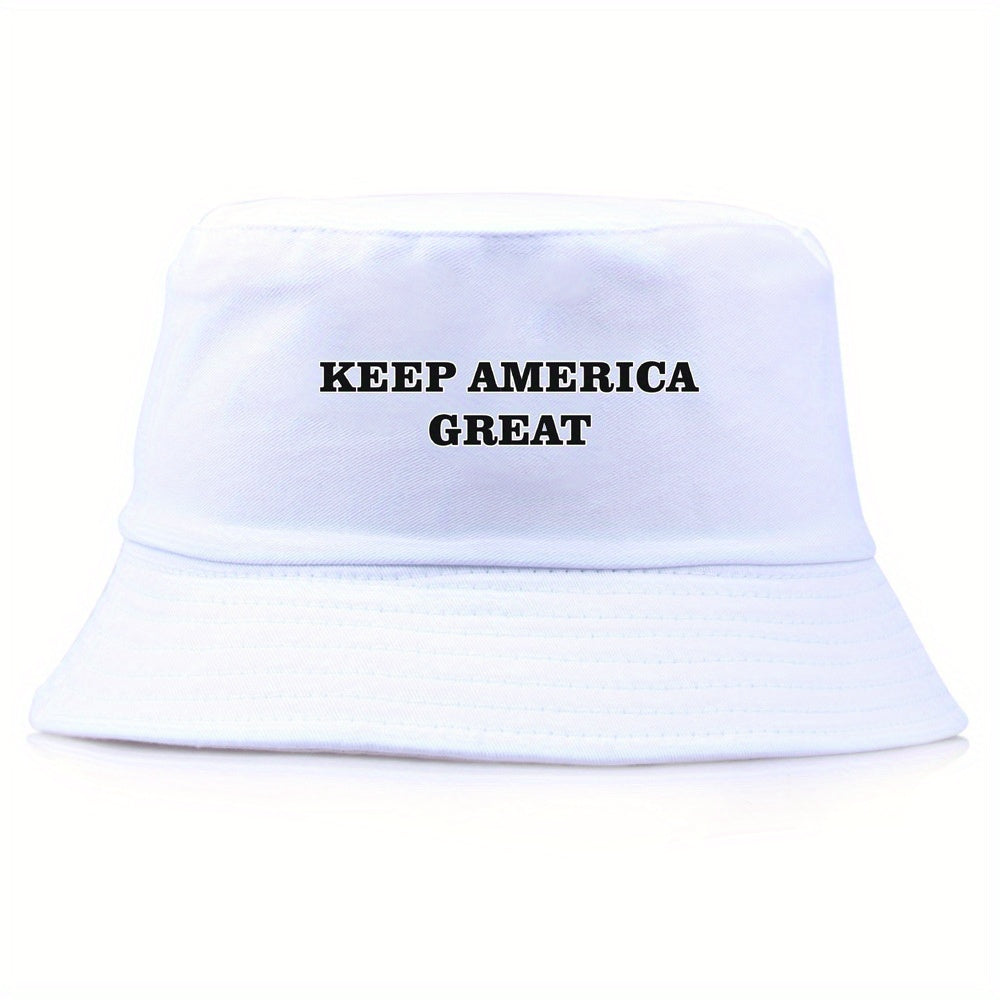KAG Bucket Hat Unisex Fisherman Cap Independence Day Headwear