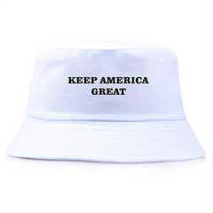KAG Bucket Hat Unisex Fisherman Cap Independence Day Headwear