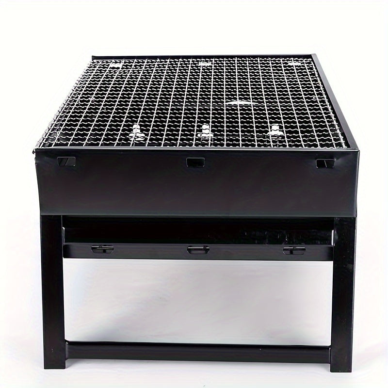 Gorworks Stainless Steel Portable Charcoal BBQ Grill - Outdoor & Indoor Use