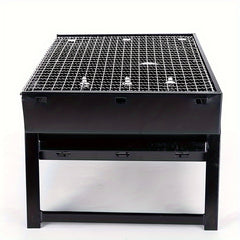 Gorworks Stainless Steel Portable Charcoal BBQ Grill - Outdoor & Indoor Use