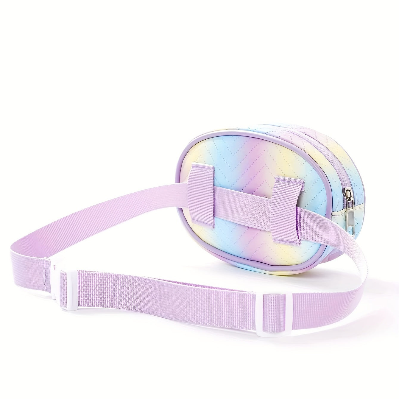 Kids Rainbow Pattern Waist Bag for Outdoor Sports