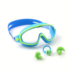 Kids Swimming Goggles + Nose Clip & Earplugs