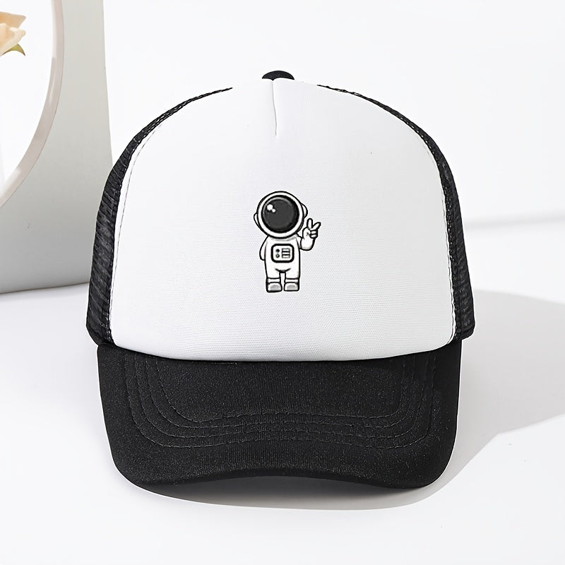 Cartoon Astronaut Baseball Cap Sun Protection Hat