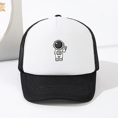 Cartoon Astronaut Baseball Cap Sun Protection Hat