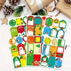 12 Christmas Gift Name Sticker Self-adhesive Label