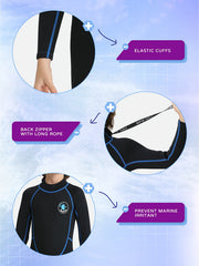 REALON Wetsuit Kids Boys Full Baby One Piece Wet Suit 2mm Neoprene