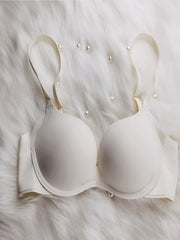 Seamless Push Up Bra Comfy High Stretch Thin Cup Bra