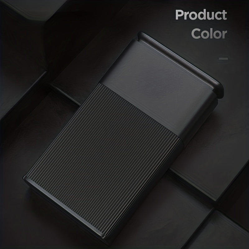 Magic Cigarette Case Hard Decoration Portable Metal Box For Men