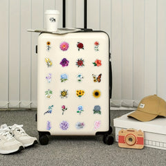 50pcs Flower Bouquet Graffiti Stickers for Laptop Helmet Water Cup DIY Journal