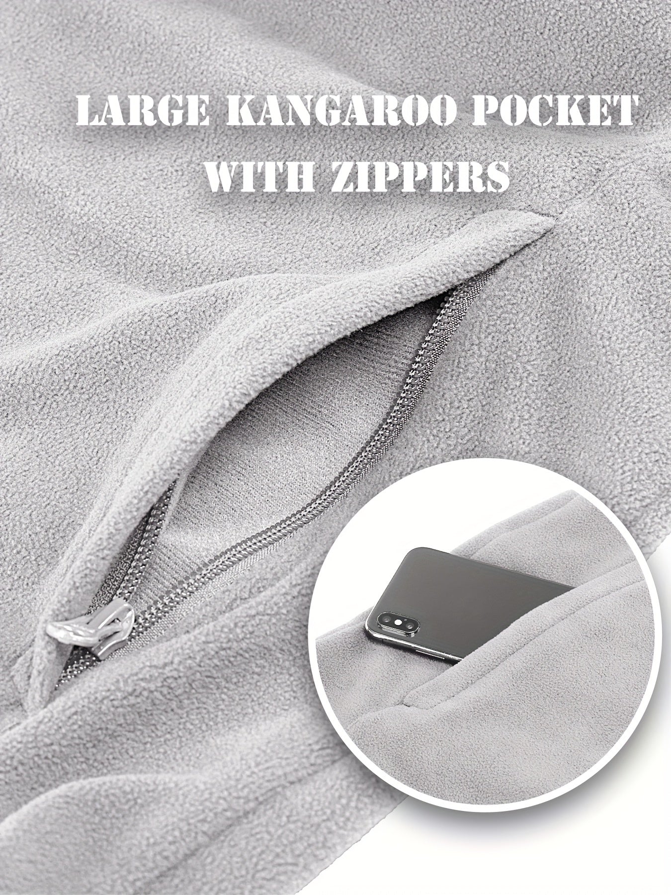 Women's Lightweight Polar Fleece Pullover Jacket Zip Top