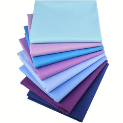 Colorful Craft Fabric Squares 8 Pack 9x9 - Quilting Scrapbook Projects