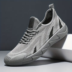 Men's Breathable Sports Shoes Comfortable Non Slip Sneakers for Training