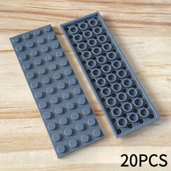 20pcs 4x12 Building Blocks for DIY Toy Ent, Compatible with MOC 3029